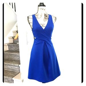 Express A-Line Sexy Blue Cutout dress 👗